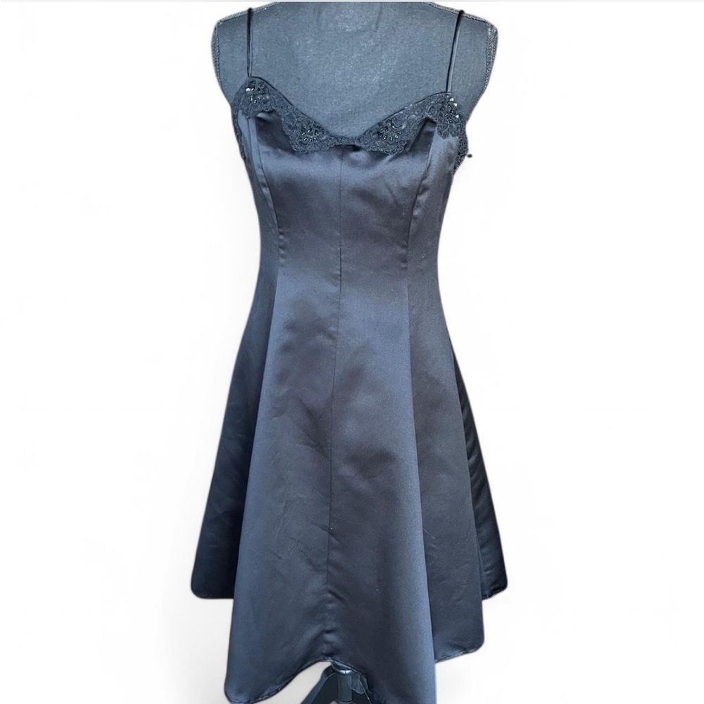 City Triangles Prom Cocktail Black Dress size 3/4